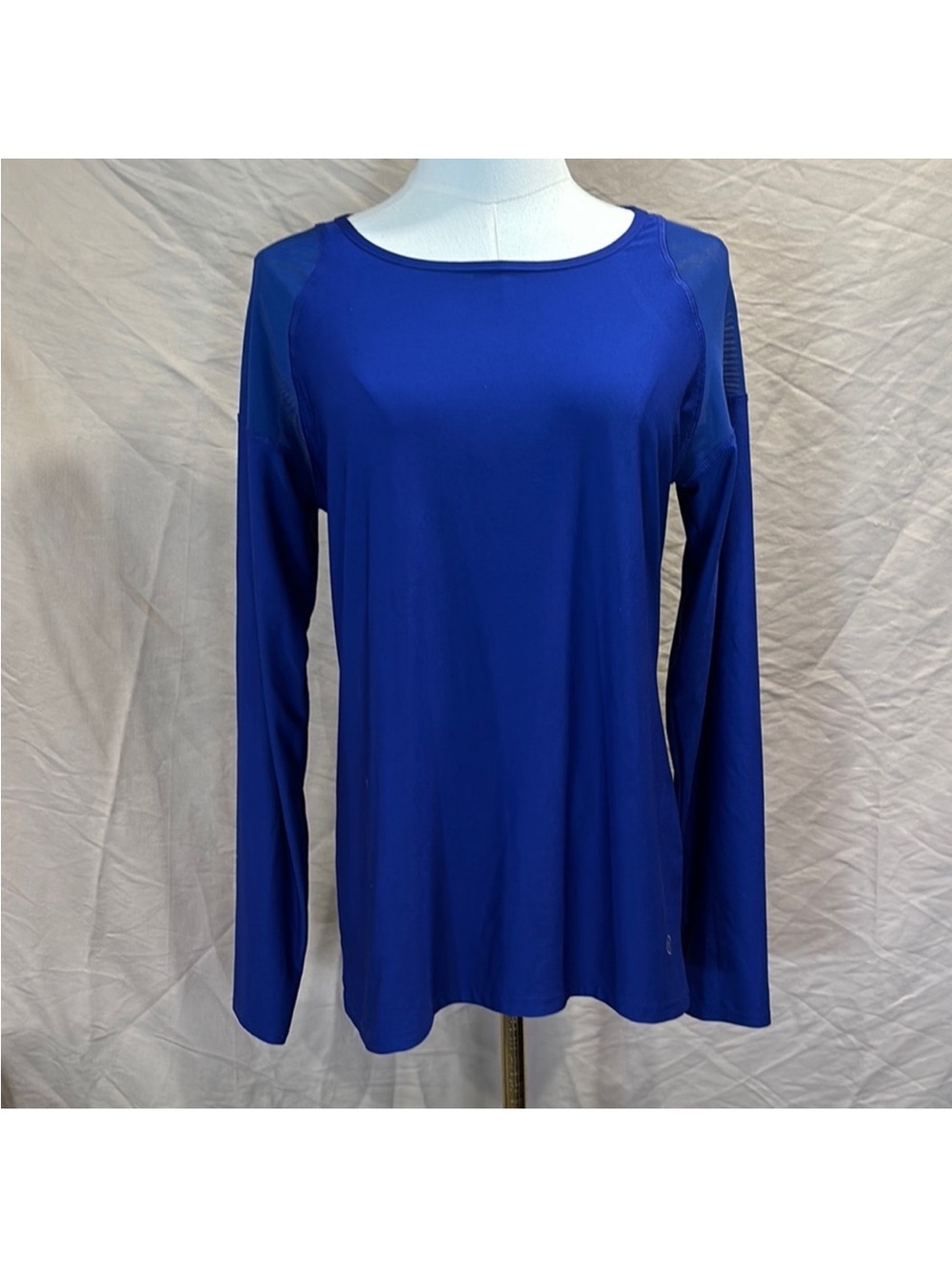 VOGO Athletica Royal Blue Long-Sleeve Performance Tee